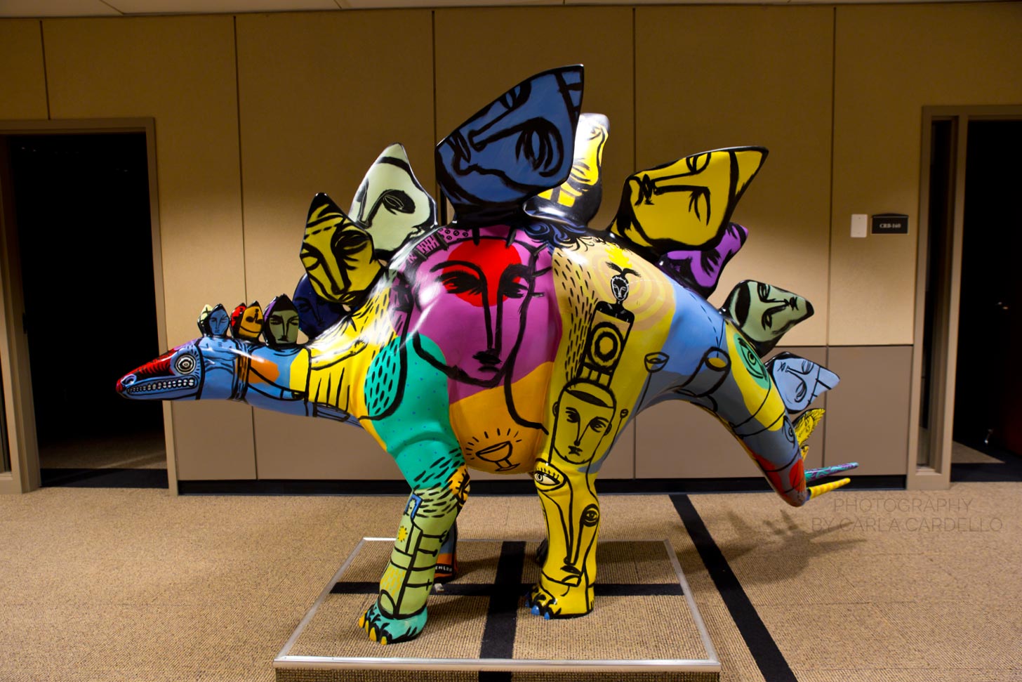 Anthropomorphisaurus Pittsburgh Dinosaur Statue