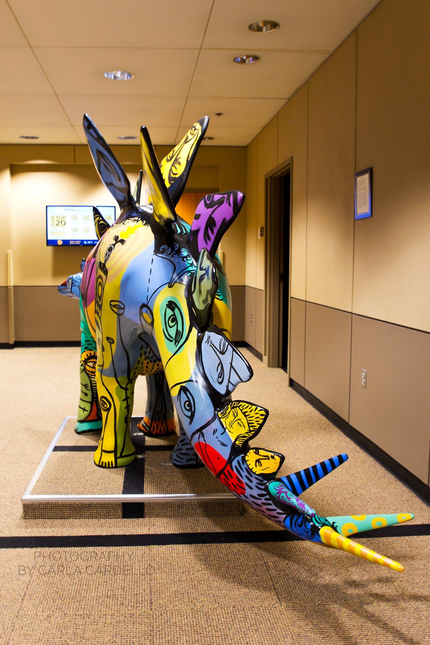 Anthropomorphisaurus Pittsburgh Dinosaur Statue