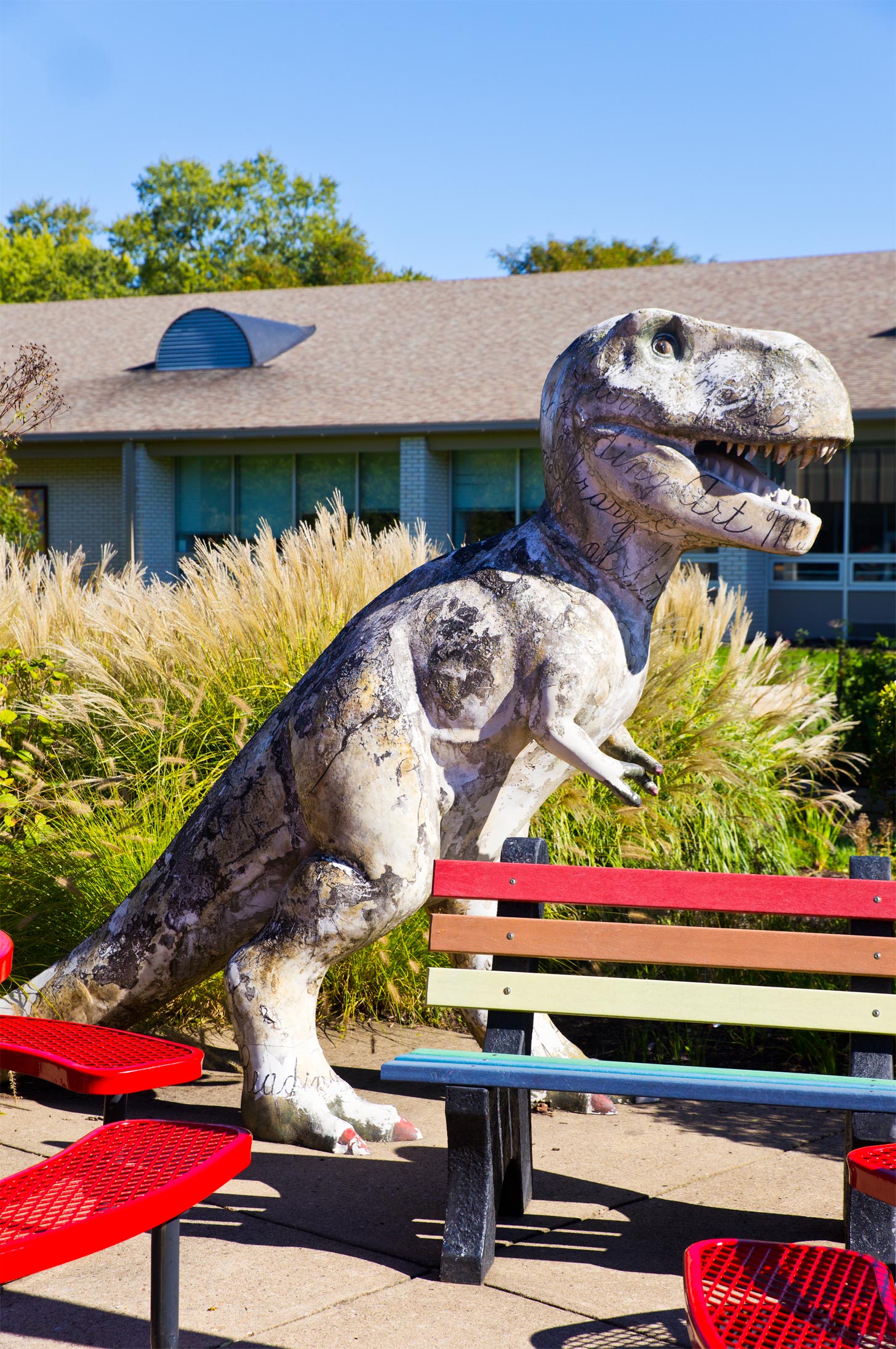 Elementarysaurus Pittsburgh Dinosaur Statue