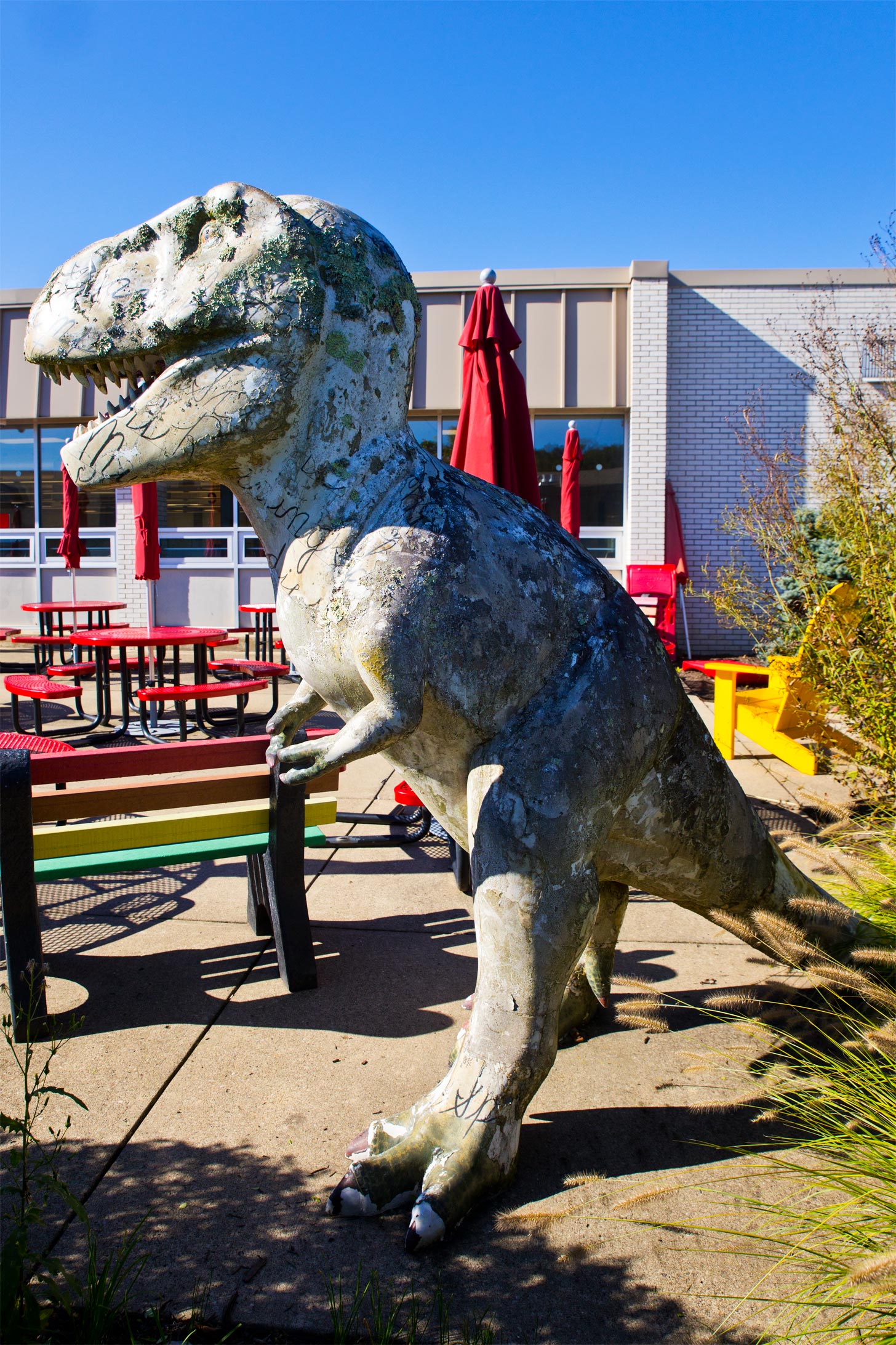 Elementarysaurus Pittsburgh Dinosaur Statue