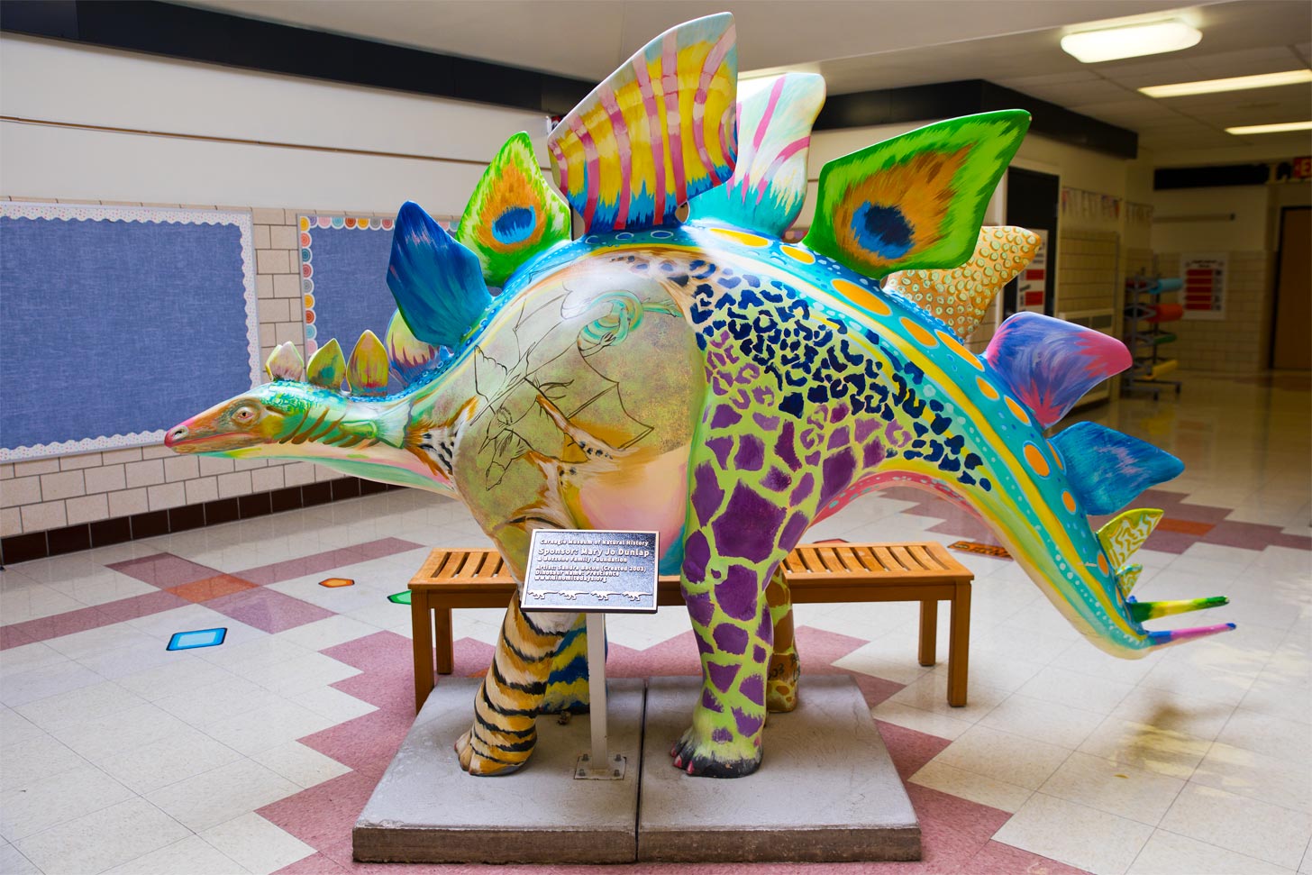 Prescience Pittsburgh Dinosaur Statue