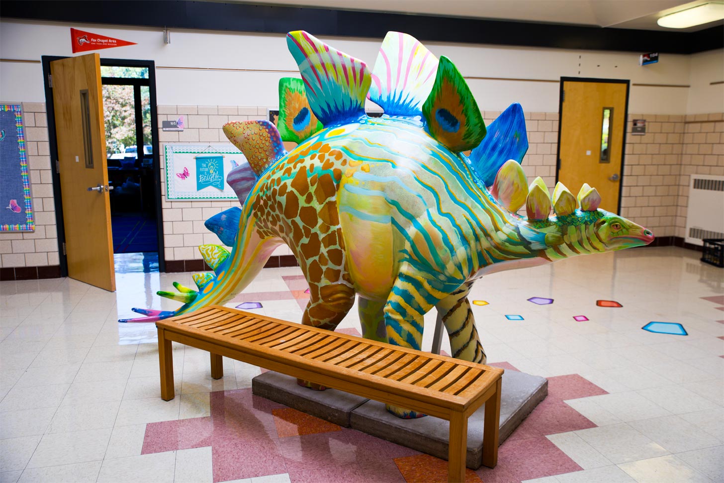 Prescience Pittsburgh Dinosaur Statue