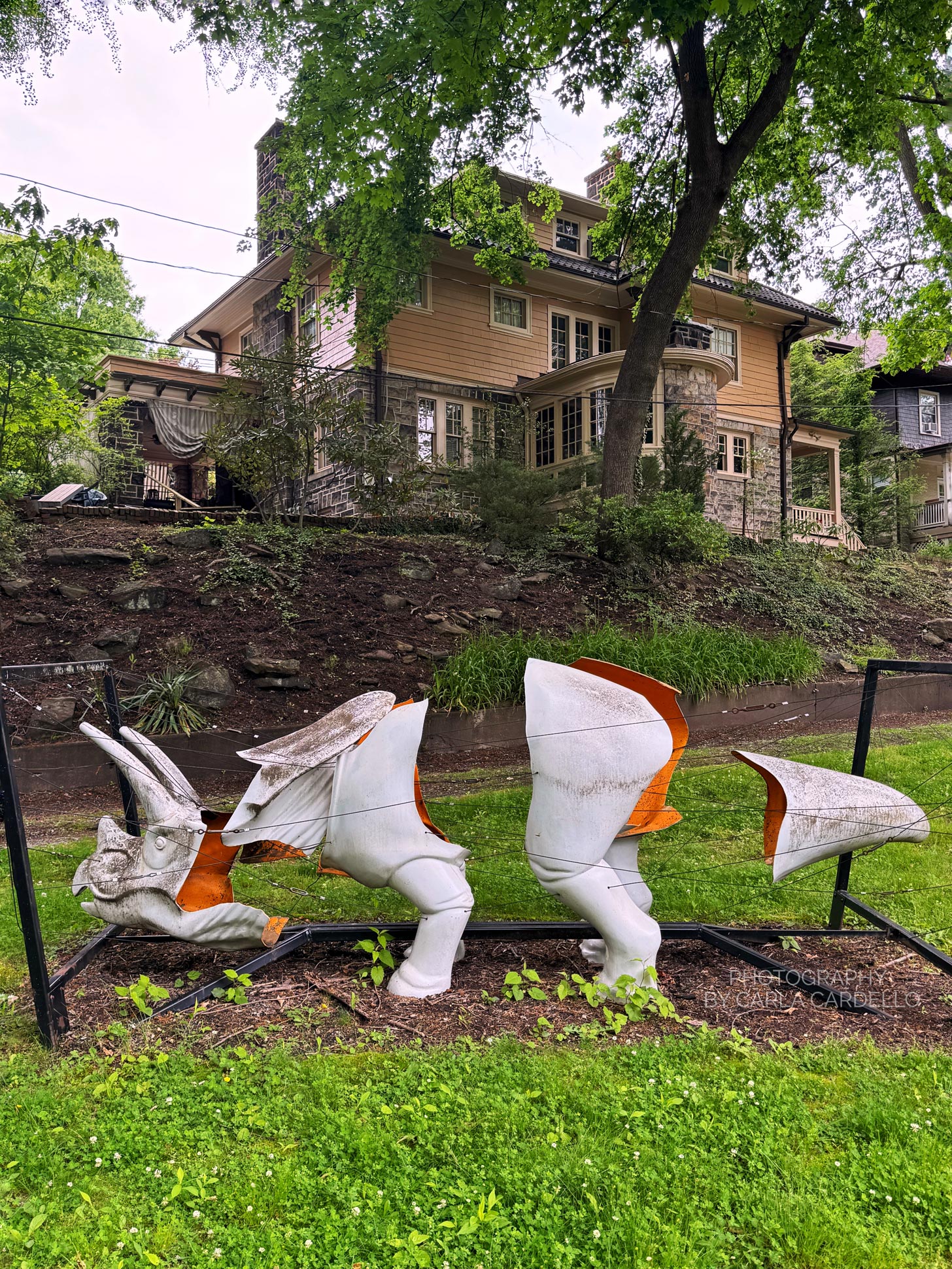 Primal Cuts Pittsburgh Dinosaur Statue