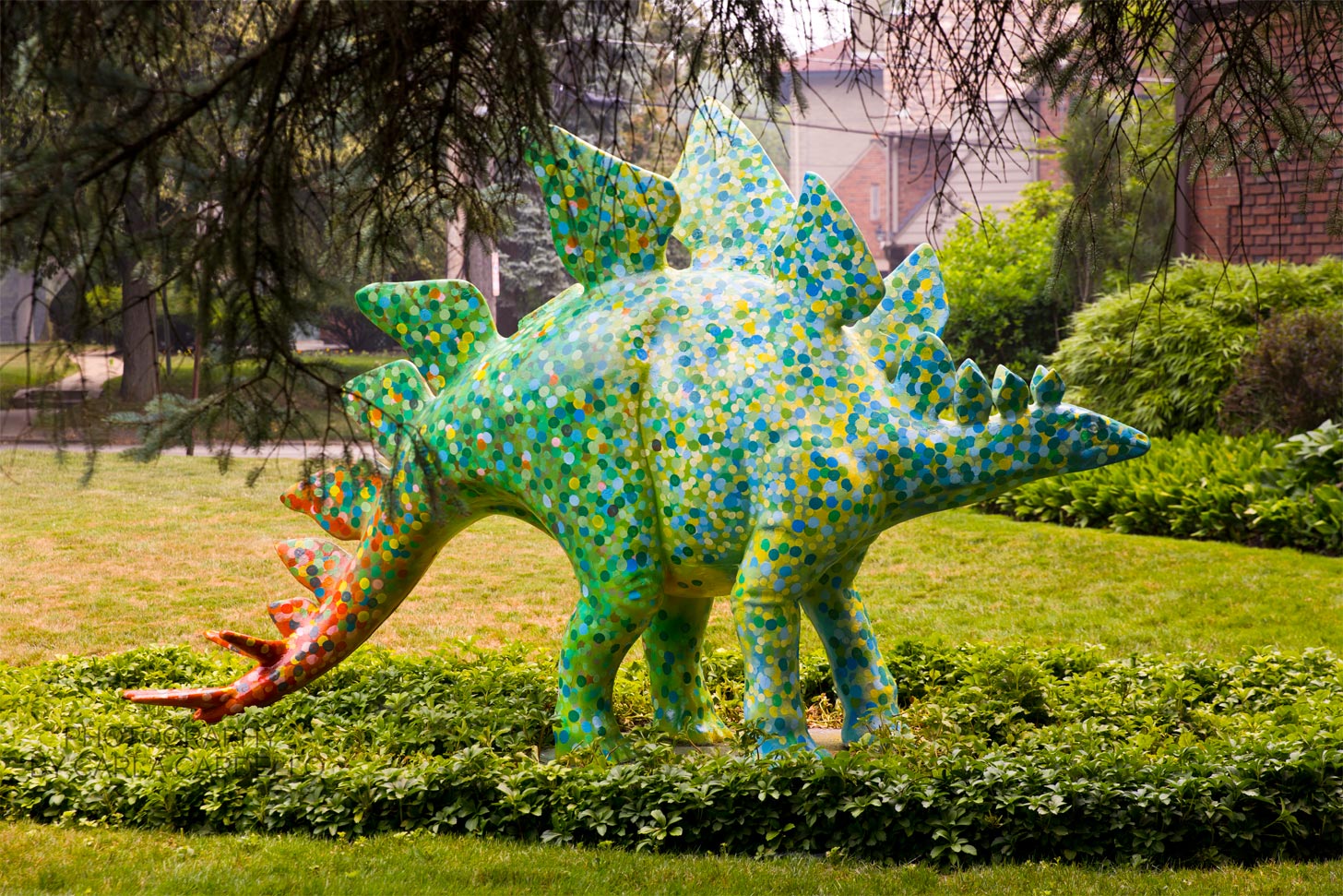 Spectrasaurus Pittsburgh Dinosaur Statue