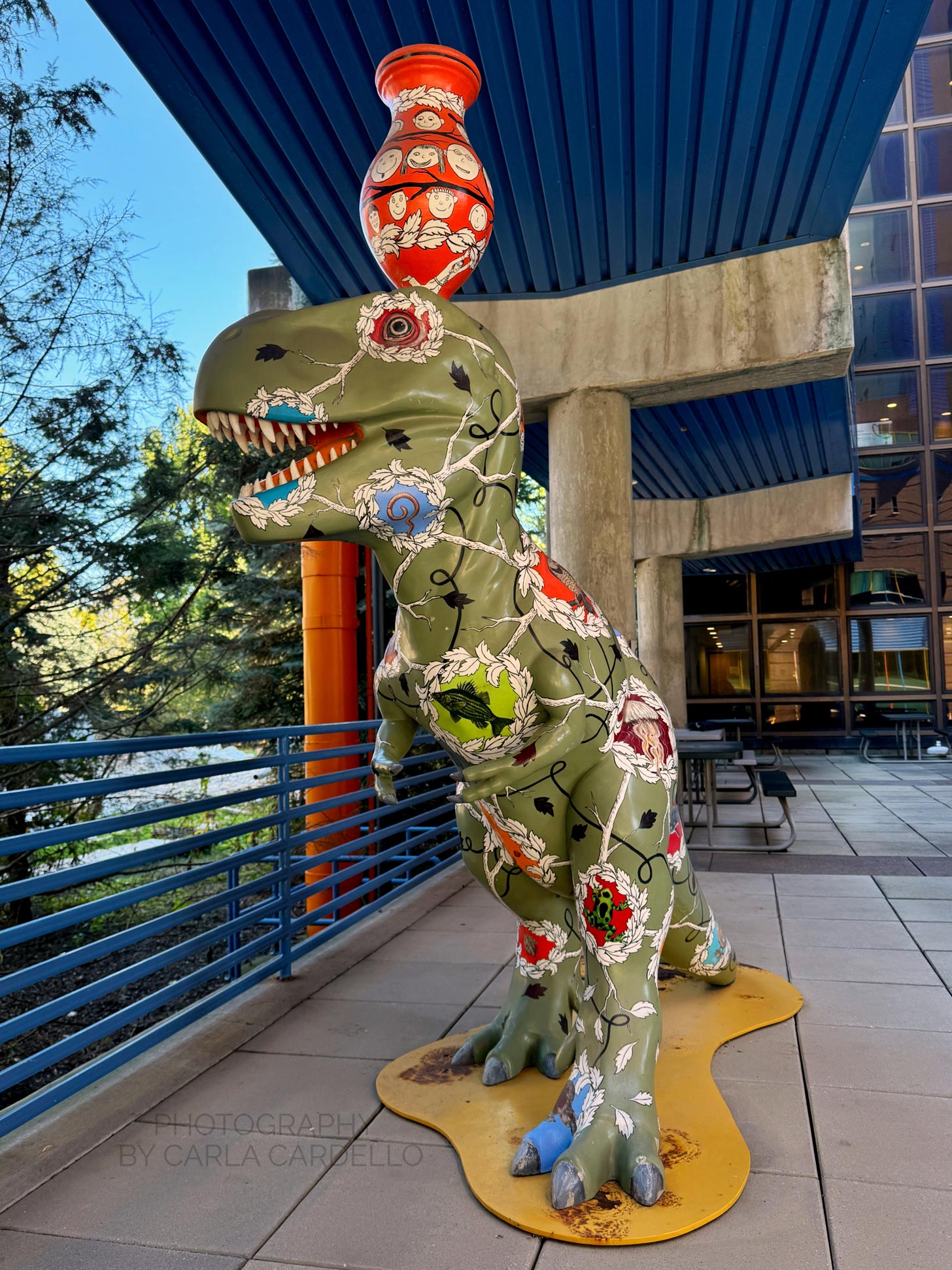 Connections Pittsburgh Dinosaur Statue