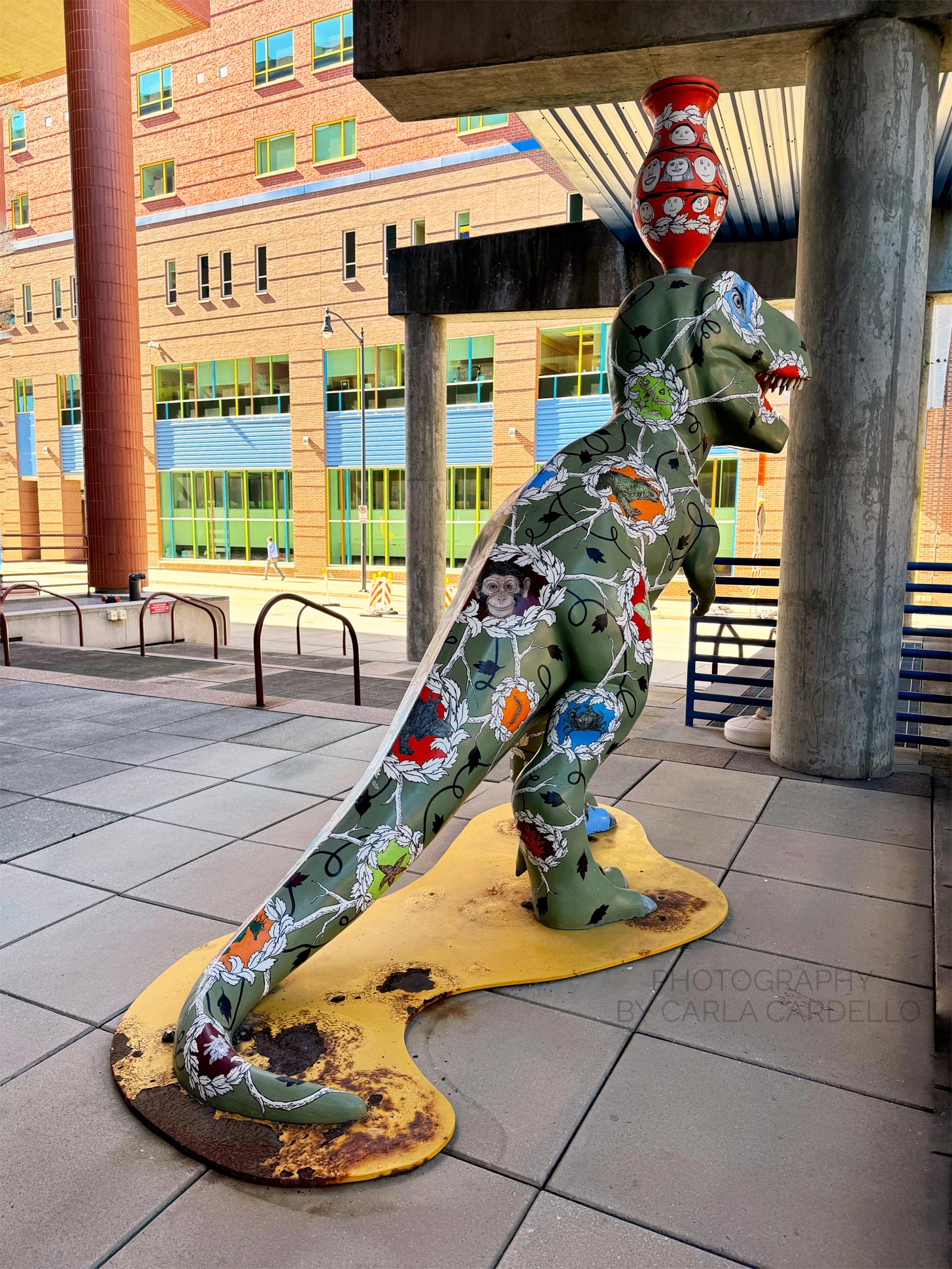 Connections Pittsburgh Dinosaur Statue