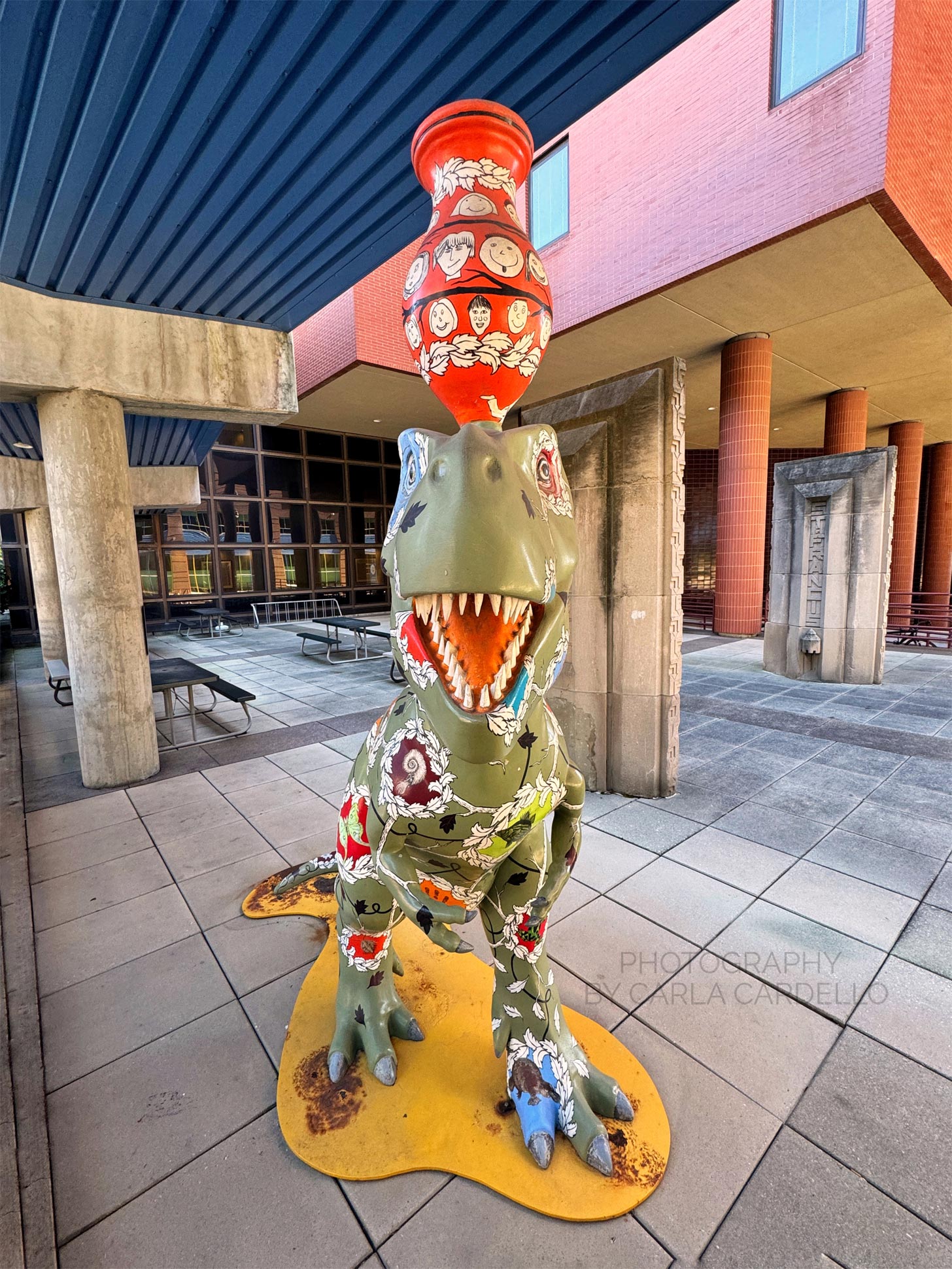 Connections Pittsburgh Dinosaur Statue