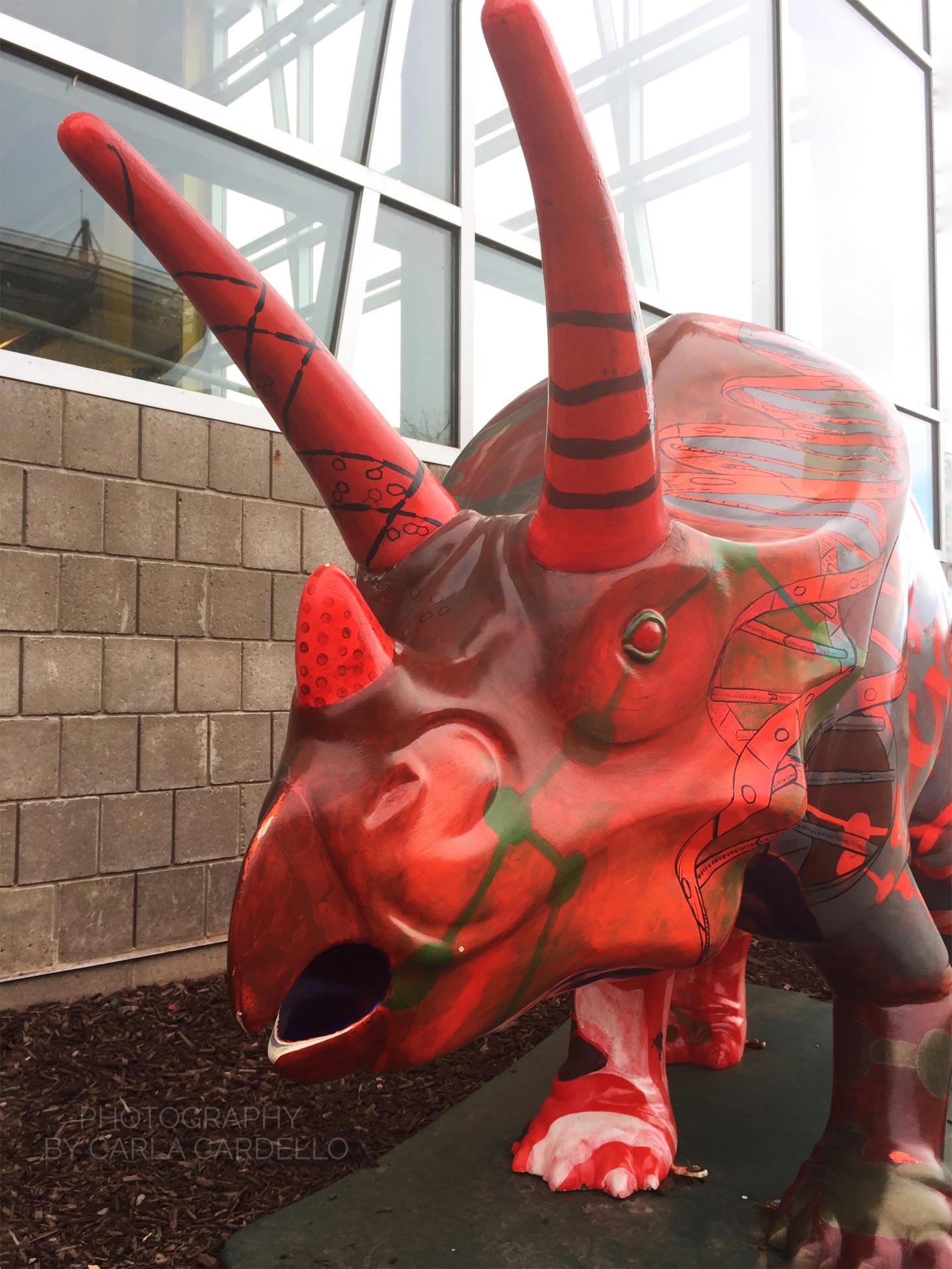 DNAsaurus Pittsburgh Dinosaur Statue