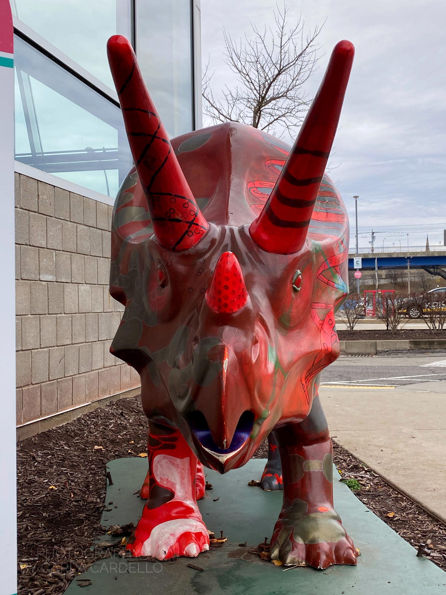 DNAsaurus Pittsburgh Dinosaur Statue