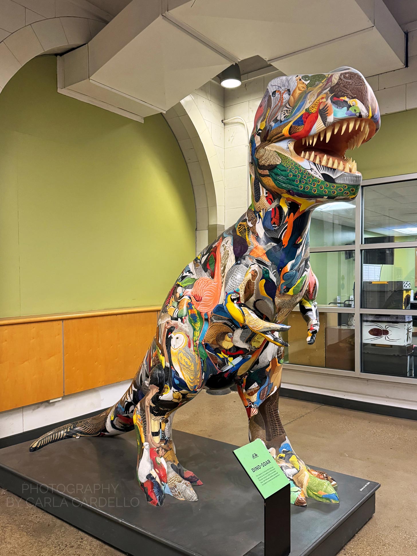 Dino-Soar Pittsburgh Dinosaur Statue