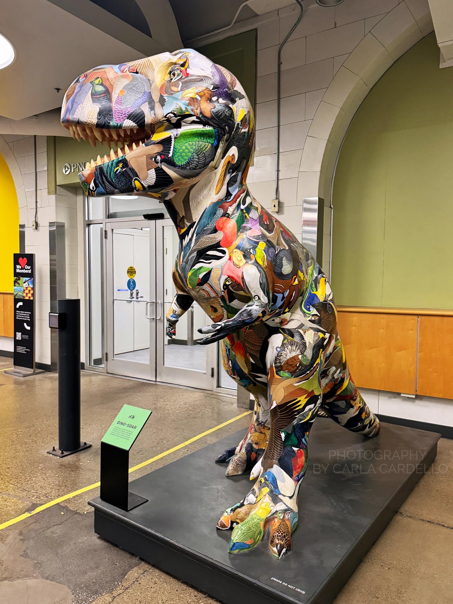 Dino-Soar Pittsburgh Dinosaur Statue