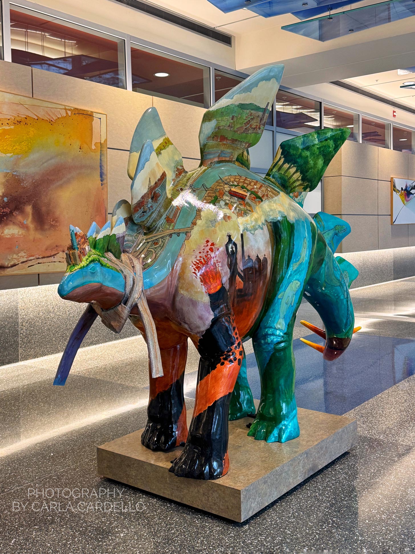 An Ecological History of Pittsburgh Dinosaur Statue