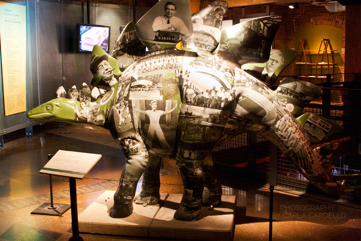 Lost Pittsburgh Dinosaur Statue