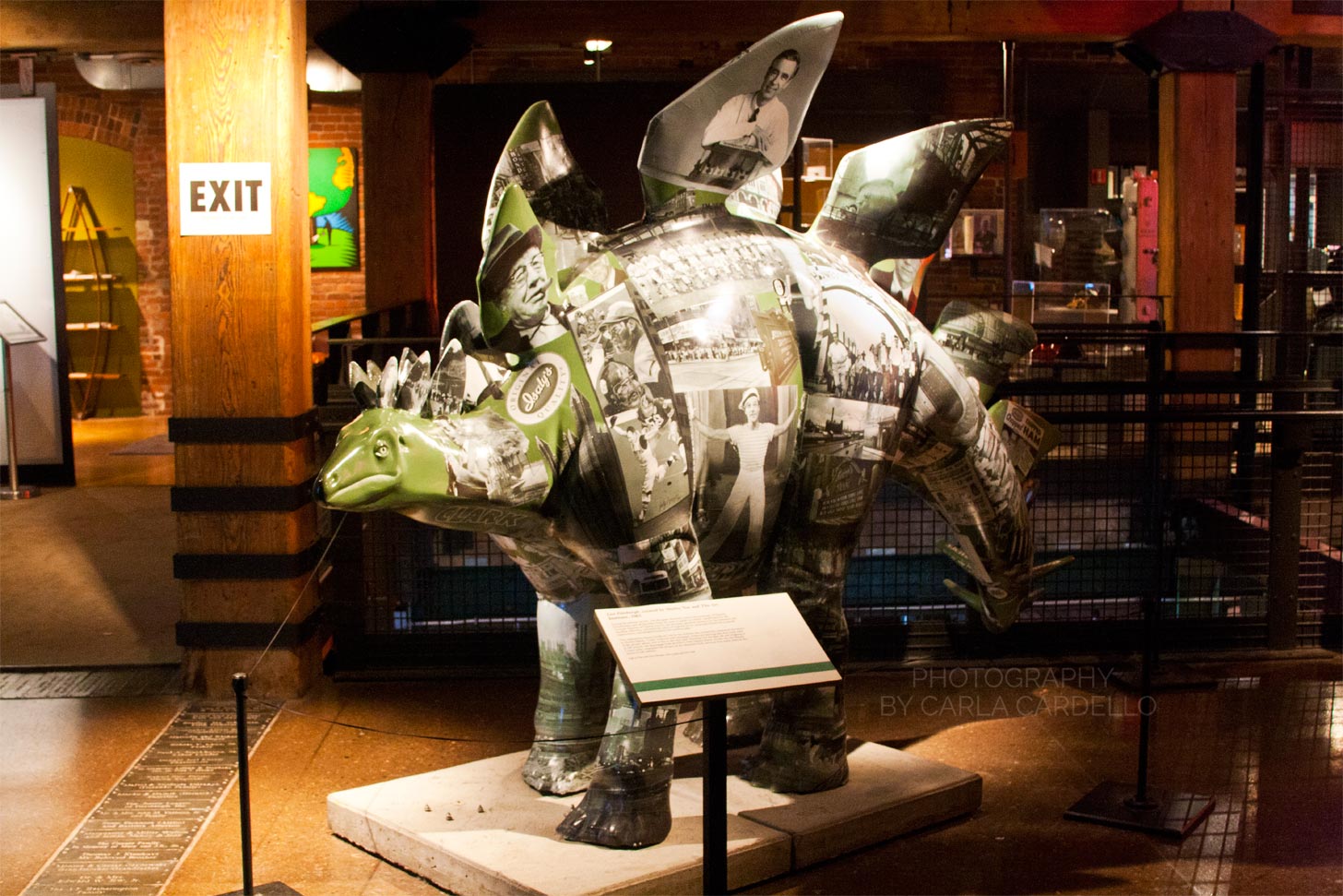 Lost Pittsburgh Dinosaur Statue