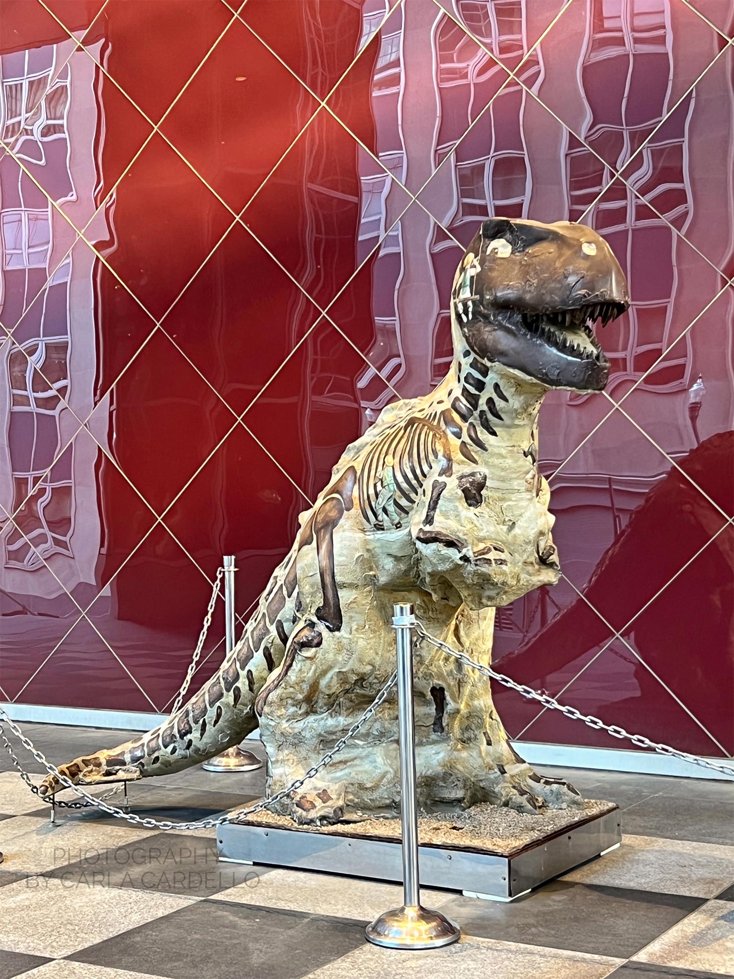 Mr. Dig Pittsburgh Dinosaur Statue