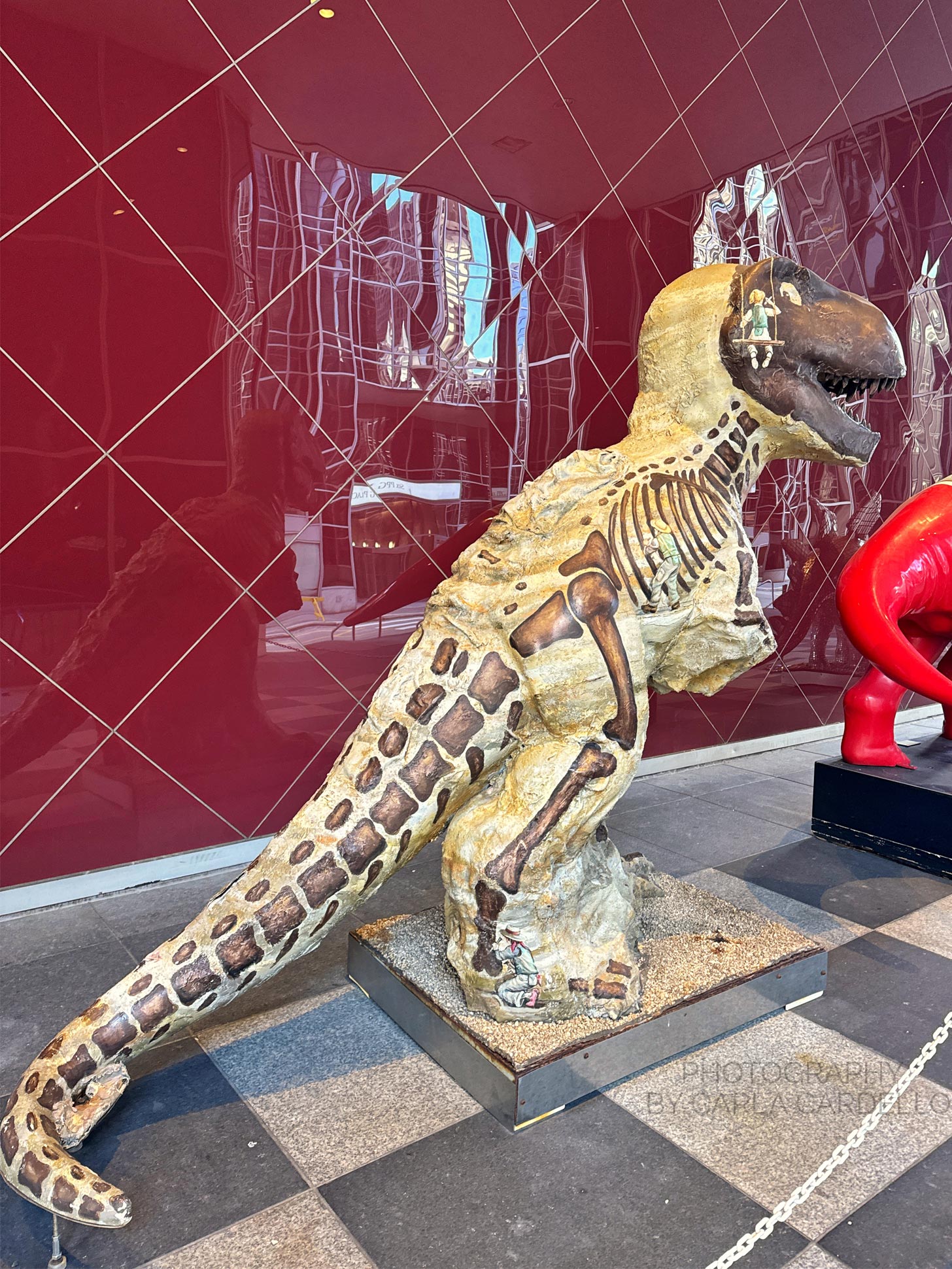 Mr. Dig Pittsburgh Dinosaur Statue