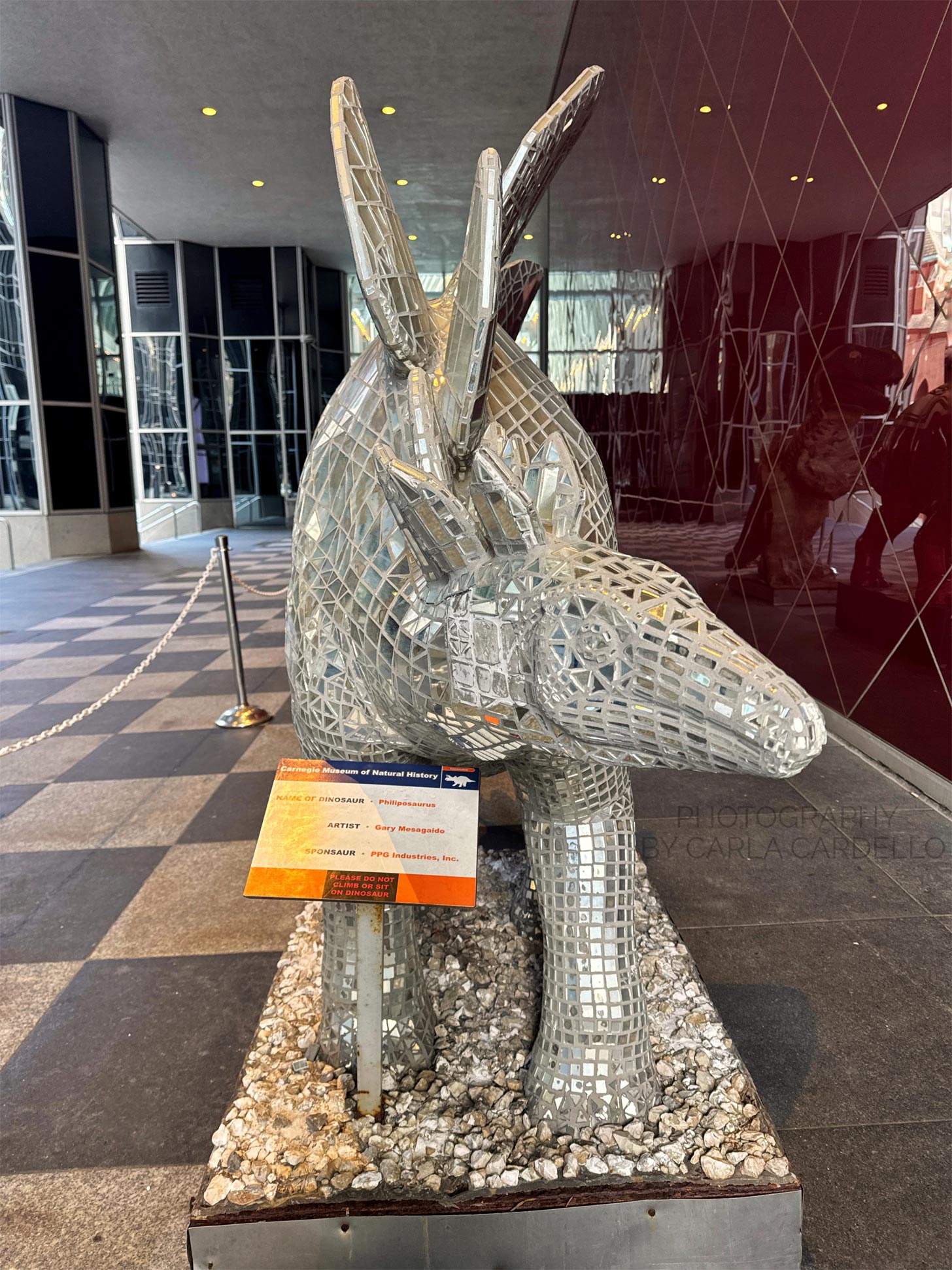 Philipsaurus Pittsburgh Dinosaur Statue