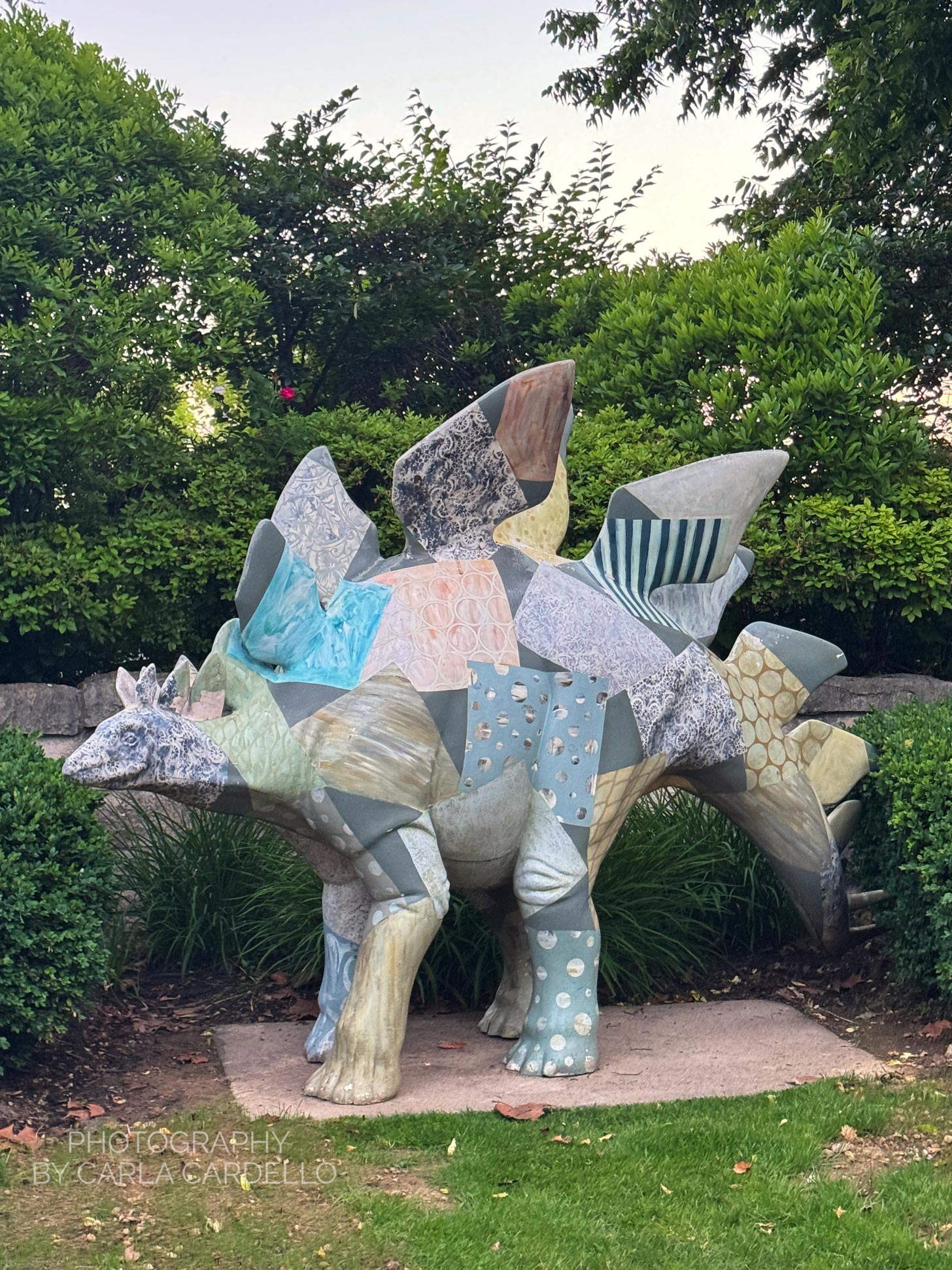 Prehistoric Printasaurus Pittsburgh Dinosaur Statue