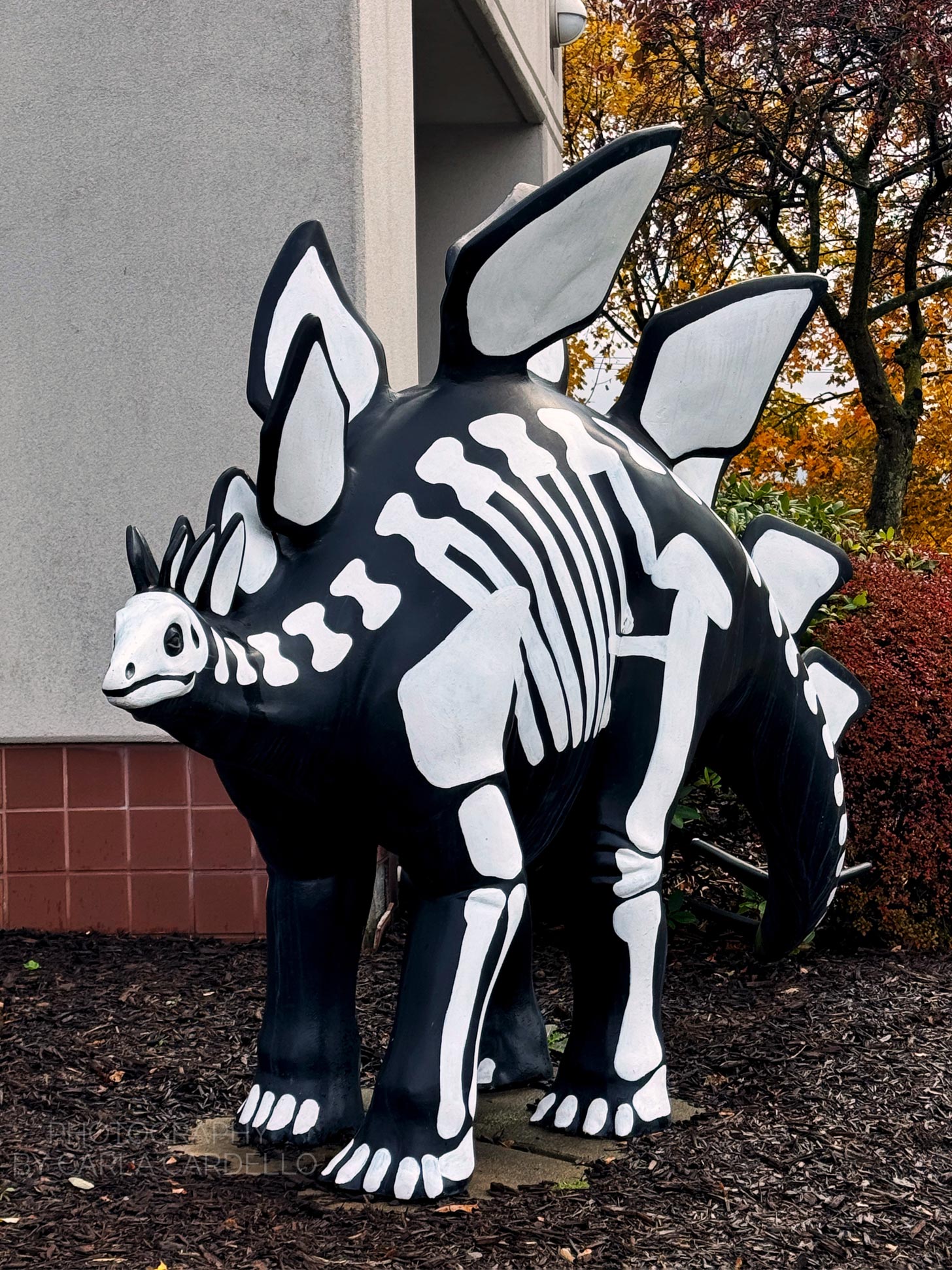 Skeletosaurus Pittsburgh Dinosaur Statue