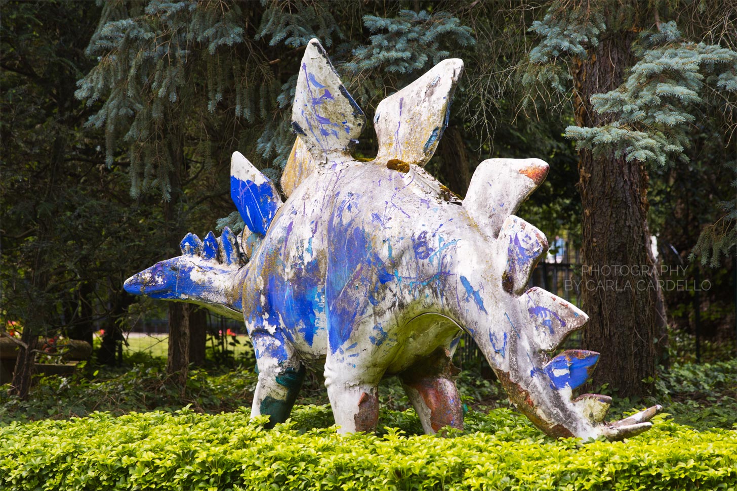 Spectrasaurus Pittsburgh Dinosaur Statue