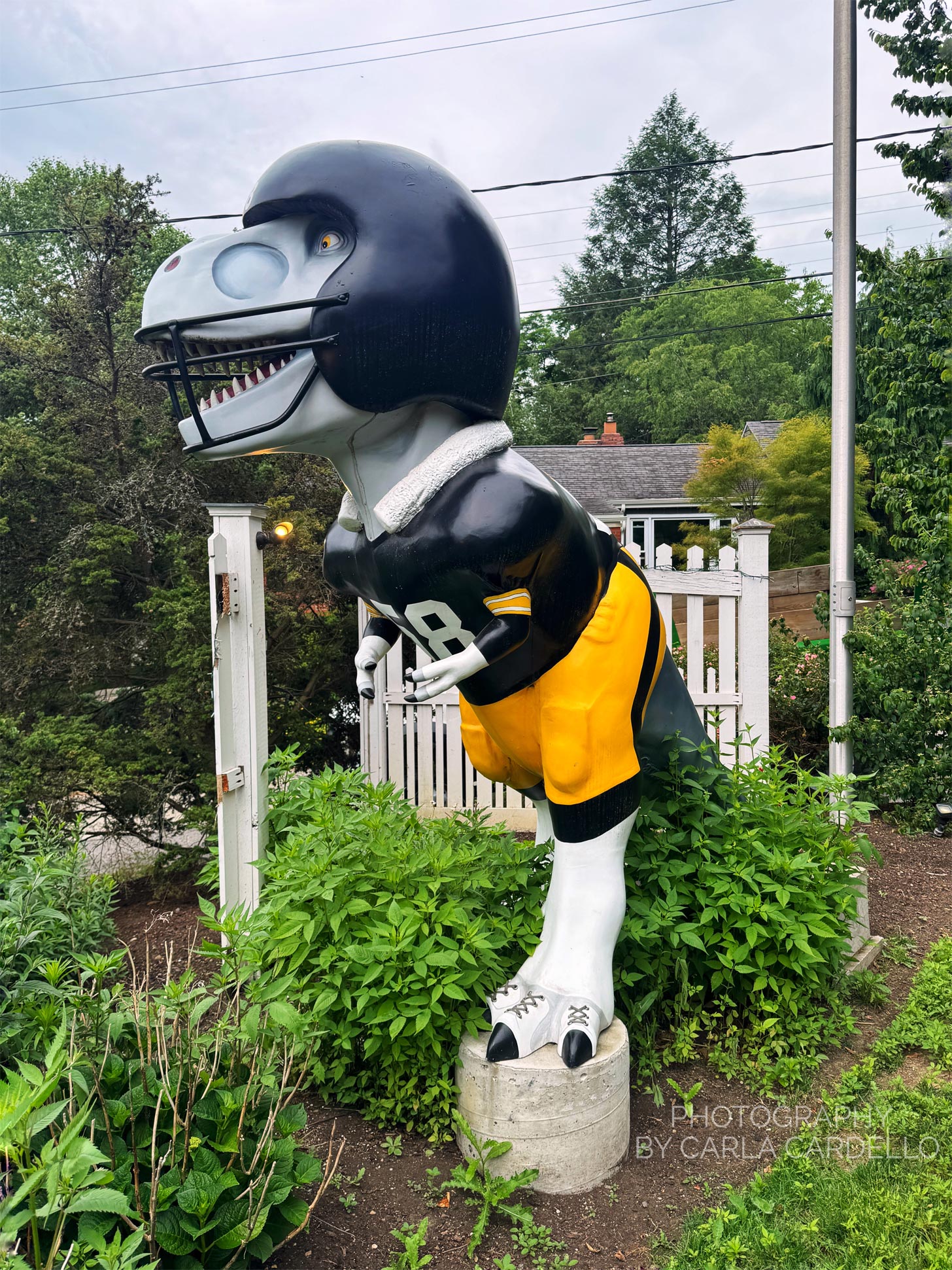 Splatasaurus Pittsburgh Dinosaur Statue