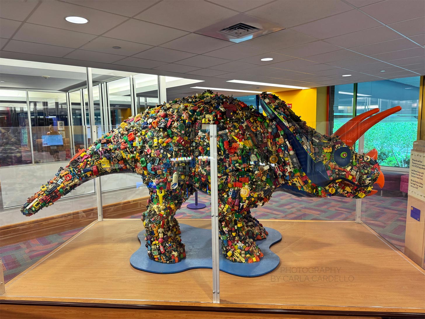 Toyosaurus Pittsburgh Dinosaur Statue
