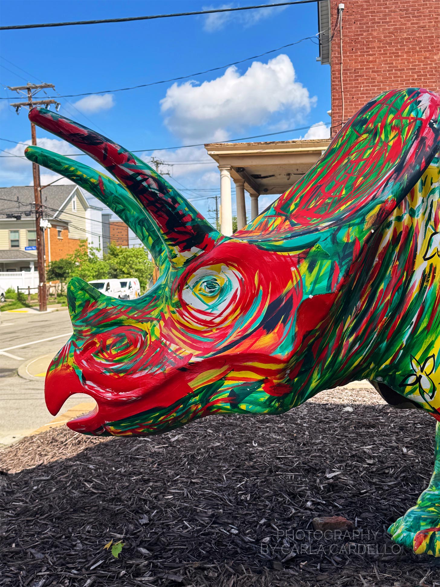 Urban Leagueasaurus Pittsburgh Dinosaur Statue