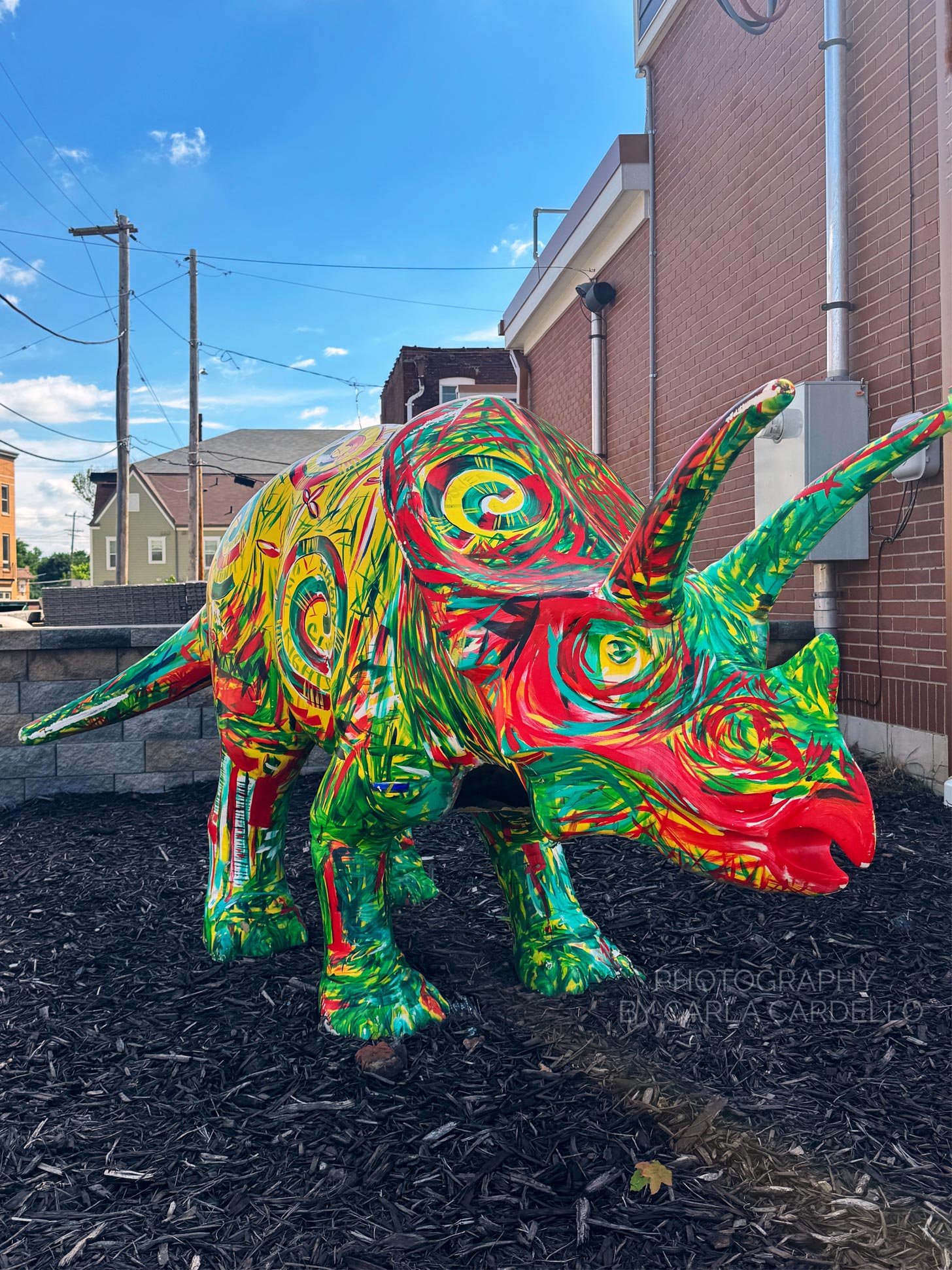 Urban Leagueasaurus Pittsburgh Dinosaur Statue